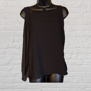 Lola & Sophie Black Open Shoulder Long Sleeve To